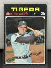 Dick McAuliffe 1971 Topps #3