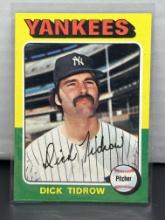 Dick Tidrow 1975 Topps #241