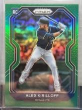 Alex Kirilloff 2021 Panini Prizm Green Prizm Rookie RC #194