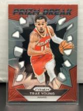 Trae Young 2023-24 Panini Prizm Prizm Break Insert #10