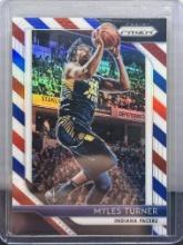 Myles Turner 2018-19 Panini Prizm Red White Blue Prizm #164