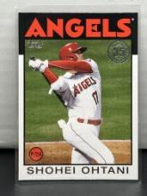 Shohei Ohtani 2021 Topps 1986 Design Insert #86B-27