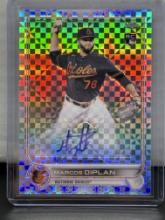 Marco Diplan 2022 Topps Chrome X-Fractor Refractor (#86/125) Rookie RC Auto #AC-MD