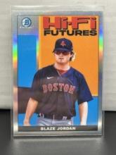 Blaze Jordan 2022 Bowman Chrome HiFi Futures Refractor Insert #HIFI-16