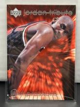 Michael Jordan 1997 Upper Deck mj impressions Jordan Tribute #mj47