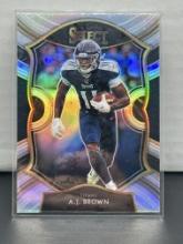 AJ Brown 2020 Panini Select Concourse Level Silver Prizm #43