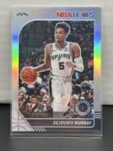 Dejounte Murray 2019-20 Panini Hoops Premium Stock Silver Prizm #174