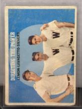 Jim Lemon Roy Sievers Cookie Lavagetto Directing the Power 1959 Topps #74