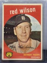 Red Wilson 1959 Topps #24