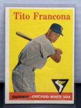 Tito Francona 1958 Topps #316