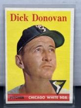Dick Donovan 1958 Topps #290