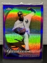 CC Sabathia 2011 Topps Chrome Purple (#420/599) Refractor #21