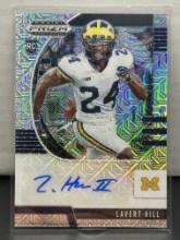 Lavert Hill 2020 Panini Prizm Draft Picks Mojo Prizm (#15/49) Rookie RC Auto #251