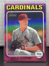 Kyle Gibson 2024 Topps Chrome Heritage (#425/575) Refractor #269