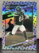 Corey Davis 2021 Panini Donruss Optic Blue Stars Prizm #70