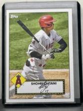Shohei Ohtani 2021 Topps 1952 Design Insert #T52-43