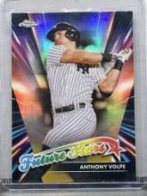 Anthony Volpe 2024 Topps Chrome Future Stars Refractor Insert #FS-5