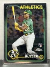 Lawrence Butler 2024 Topps Chrome Rookie RC #5