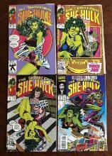 The Sensational She-Hulk Marvel Comics Lot of 4 May 1992 #39 Sep 1992 #43 Jan 1993 #47 Jul 1993 #53