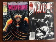 Wolverine Marvel Comics Lot of 2 1991 #89, Oct 1996 #106
