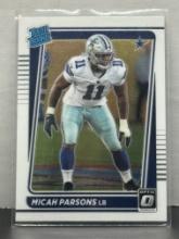 Micah Parsons 2021 Panini Donruss Optic Rated Rookie RC #245