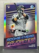 Gavin Sheets 2022 Bowman Chrome Rookie of the Year Favorites Refractor RC Insert #ROYF-10