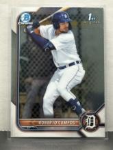 Roberto Campos 2022 Bowman Chrome Rookie RC #BCP-14