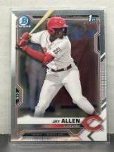 Jay Allen 2021 Bowman Chrome Rookie RC #BDC-11