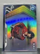 Jordan Lawler 2022 Bowman Chrome Top 100 Refractor Insert #BTP-22