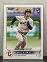 Steven Kwan 2022 Topps Rookie Debut RC #US54