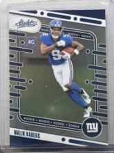 Malik Nabers 2024 Panini Absolute Blue Foil Rookie RC #106