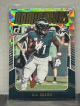 AJ Brown 2024 Panini Donruss Dominators Insert #3