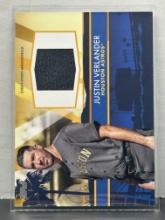 Justin Verlander 2022 Topps All Star Stitches Event Worn Relic Insert #ASSC-JC