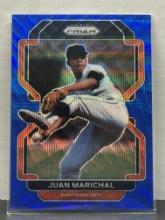 Juan Marichal 2022 Panini Prizm Blue Wave (#8/60) Prizm #259