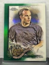Landon Donovan 2022 Topps Allen and Ginter Chrome Green (#40/99) Refractor #184