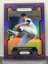 Juan Marichal 2024 Panini Prizm Purple (#34/99) Prizm #81
