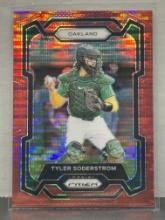 Tyler Soderstrom 2024 Panini Prizm Red Sonar (#233/399) Prizm #266