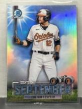 Colton Cowser 2023 Bowman Chrome Sights on September Refractor Insert #SOS-3