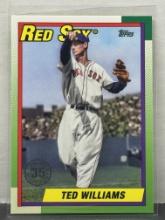 Ted Williams 2025 Topps 1990 Design Insert #T90-26