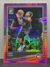Trae Young 2020-21 Panini Donruss Optic Pink Hyper Prizm #2