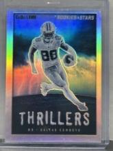 CeeDee Lamb 2023 Panini Rookies & Stars Silver Prizm Thillers Insert #TH-9