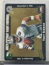 Troy Aikman 1993 Action Packed Monday Night Football #61