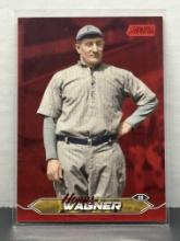 Honus Wagner 2024 Topps Stadium Club Red Foil #205