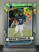Brian Thomas Jr. 2024 Panini Donruss The Rookies RC Insert #TR-8