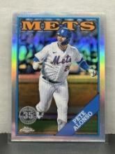 Pete Alonso 2023 Topps Chrome 1988 Design Refractor Insert #88BC-6