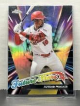 Jordan Walker 2024 Topps Chrome Future Stars Refractor Insert #FS-6