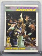 Kareem Abdul-Jabbar 1987-88 Fleer #1