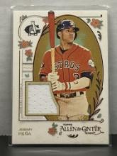 Jeremy Pena 2024 Topps Allen and Ginter Game Used Jersey Patch Insert #AGR-JPE