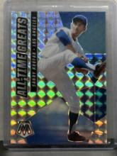 Sandy Koufax 2021 Panini Mosaic All Time Greats Silver Mosaic Prizm Insert #ATG1