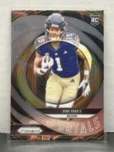 Rome Odunze 2024 Panini Prizm Portals Rookie RC Insert #9